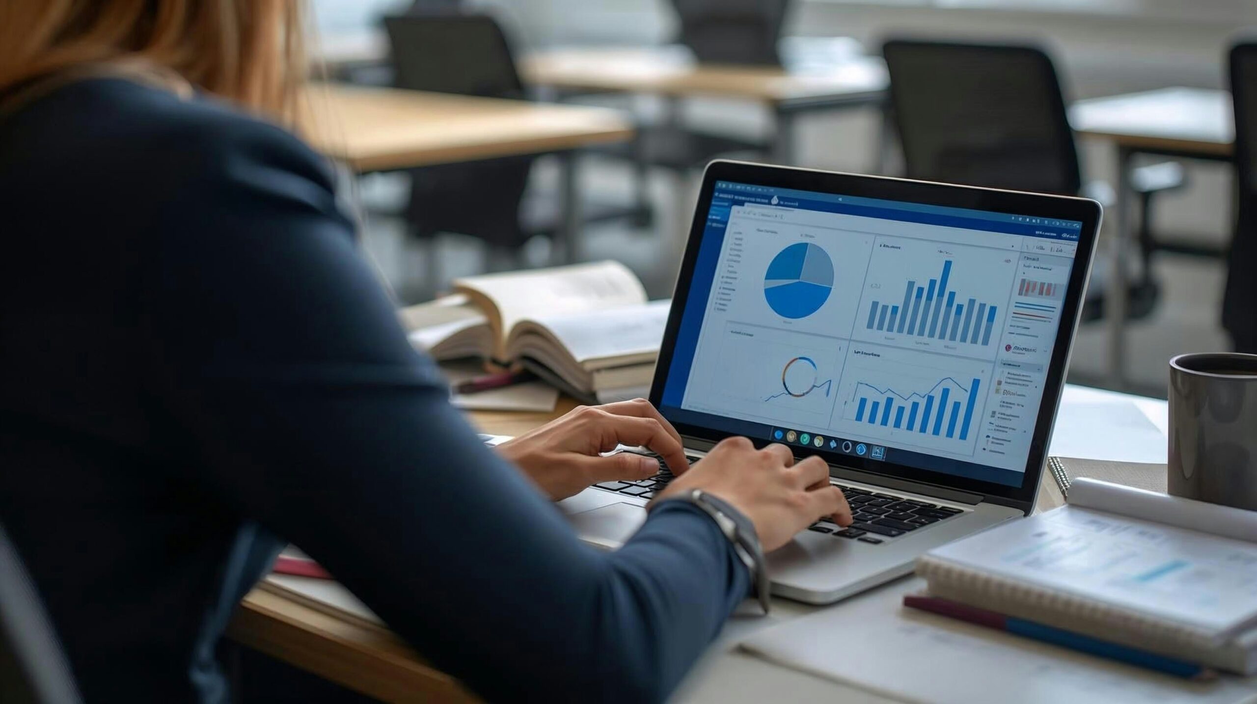 Dynamic pricing software dashboard displaying pricing analytics and business metrics
